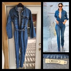 MOCHY‎ BRAND JEAN JUMPSUIT